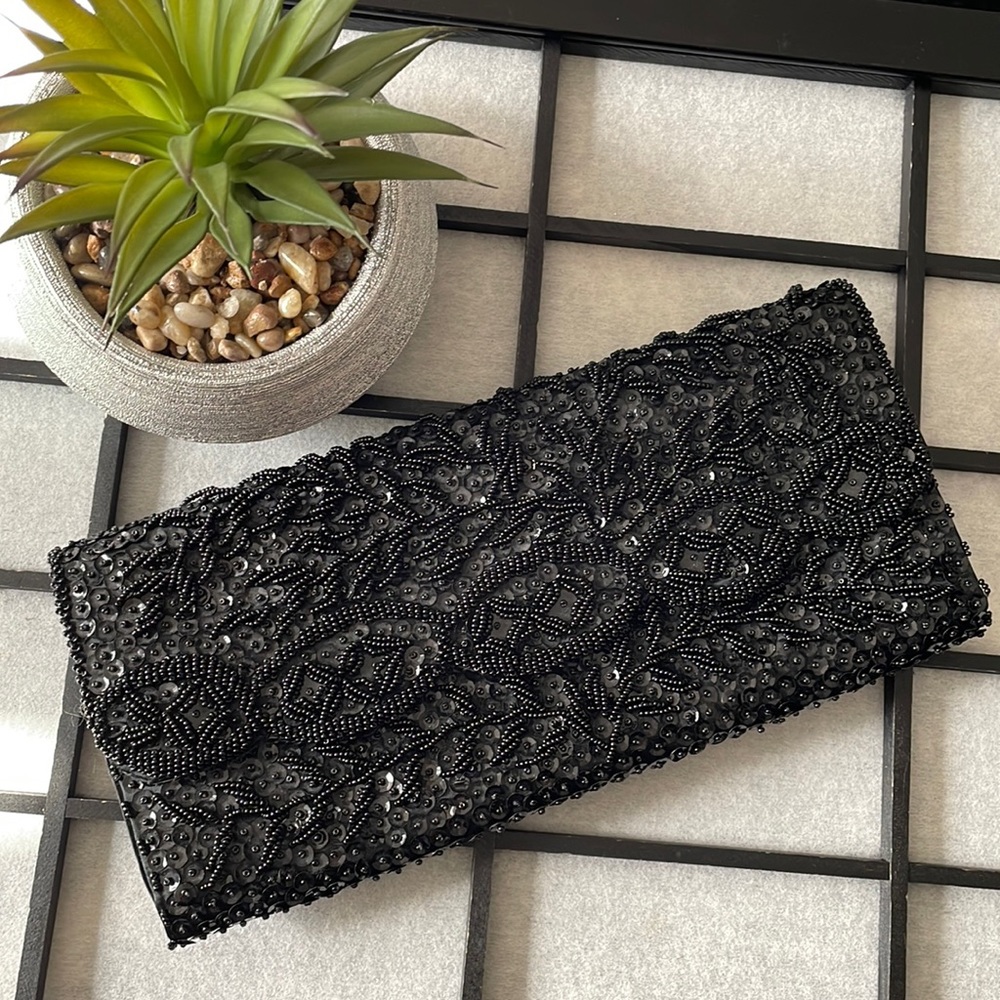 Vintage Beaded Clutch